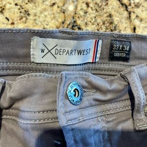 Departwest Mens jeans. Size 33x34